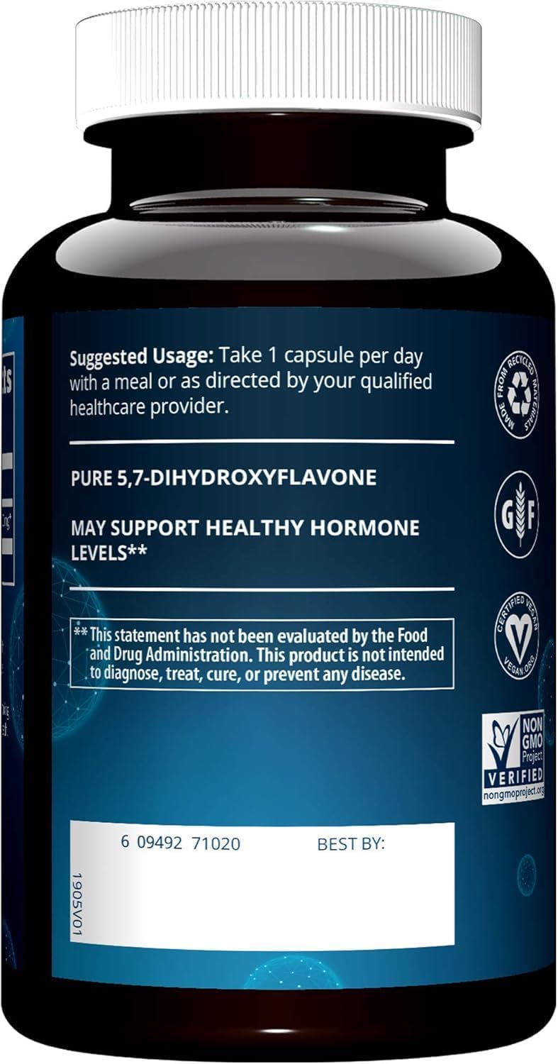 MRM Chrysin 500mg – suplemento hormonal natural