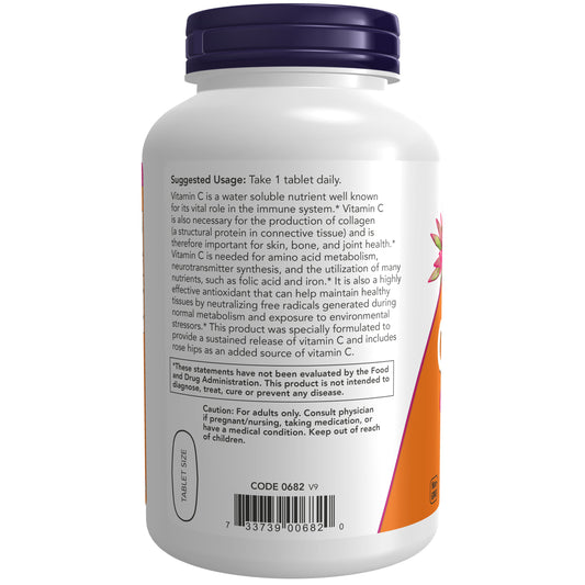 Vitamina C-1000, de Liberação Prolongada, 250 Tablets