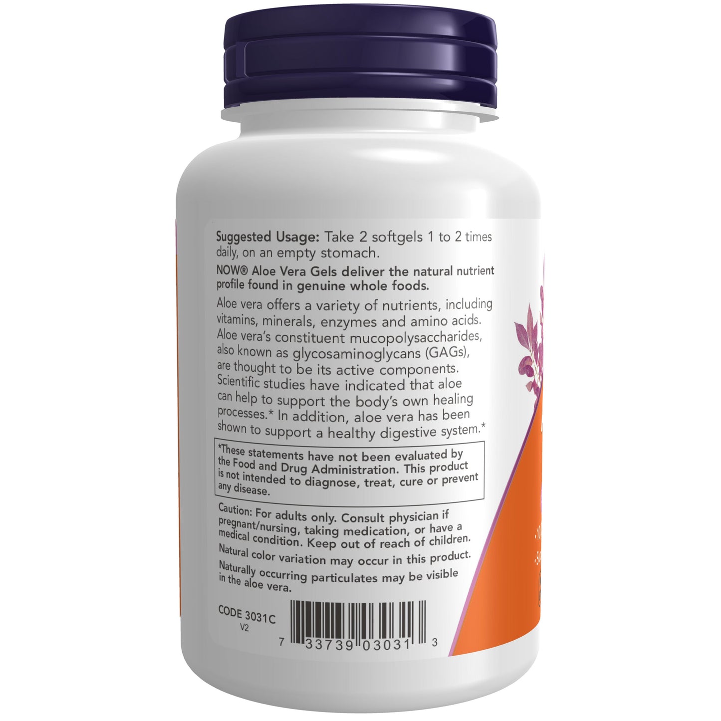 Aloe Vera, 10.000 mg, 250 Softgels