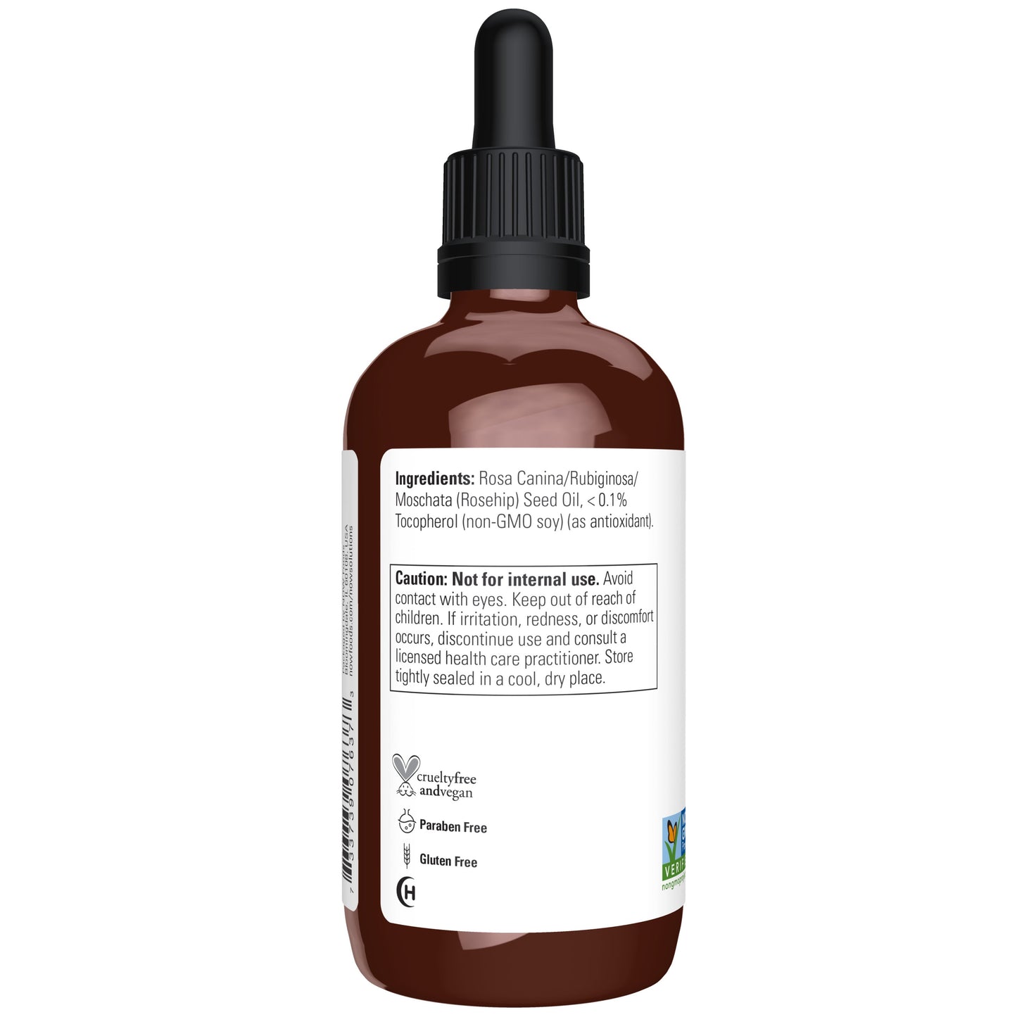 Óleo de Semente de Rosa Mosqueta, (118 ml)