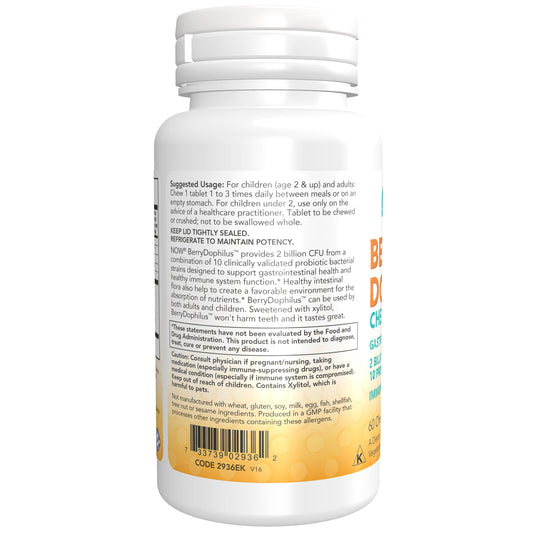 BerryDophilus™ Kids, 60 Chewables