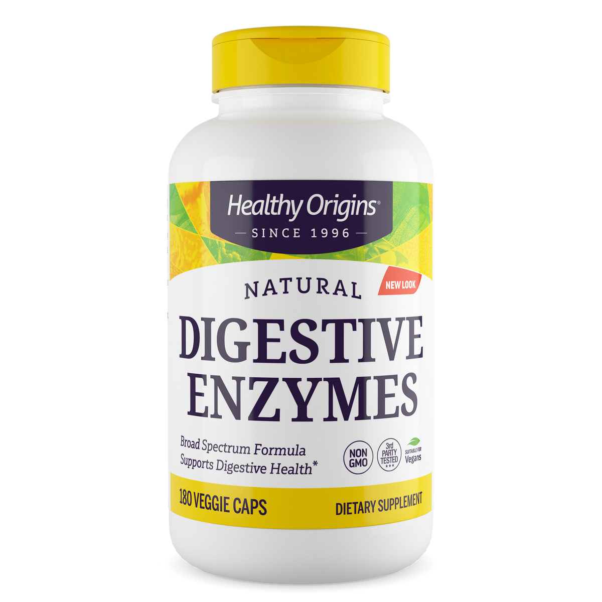 Digestive Enzymes 180 vcaps Healthy Origins
