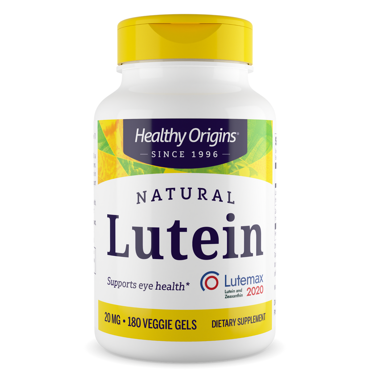 Lutein (Lutemax 2020) 20mg 180 veg softgels Healthy Origins