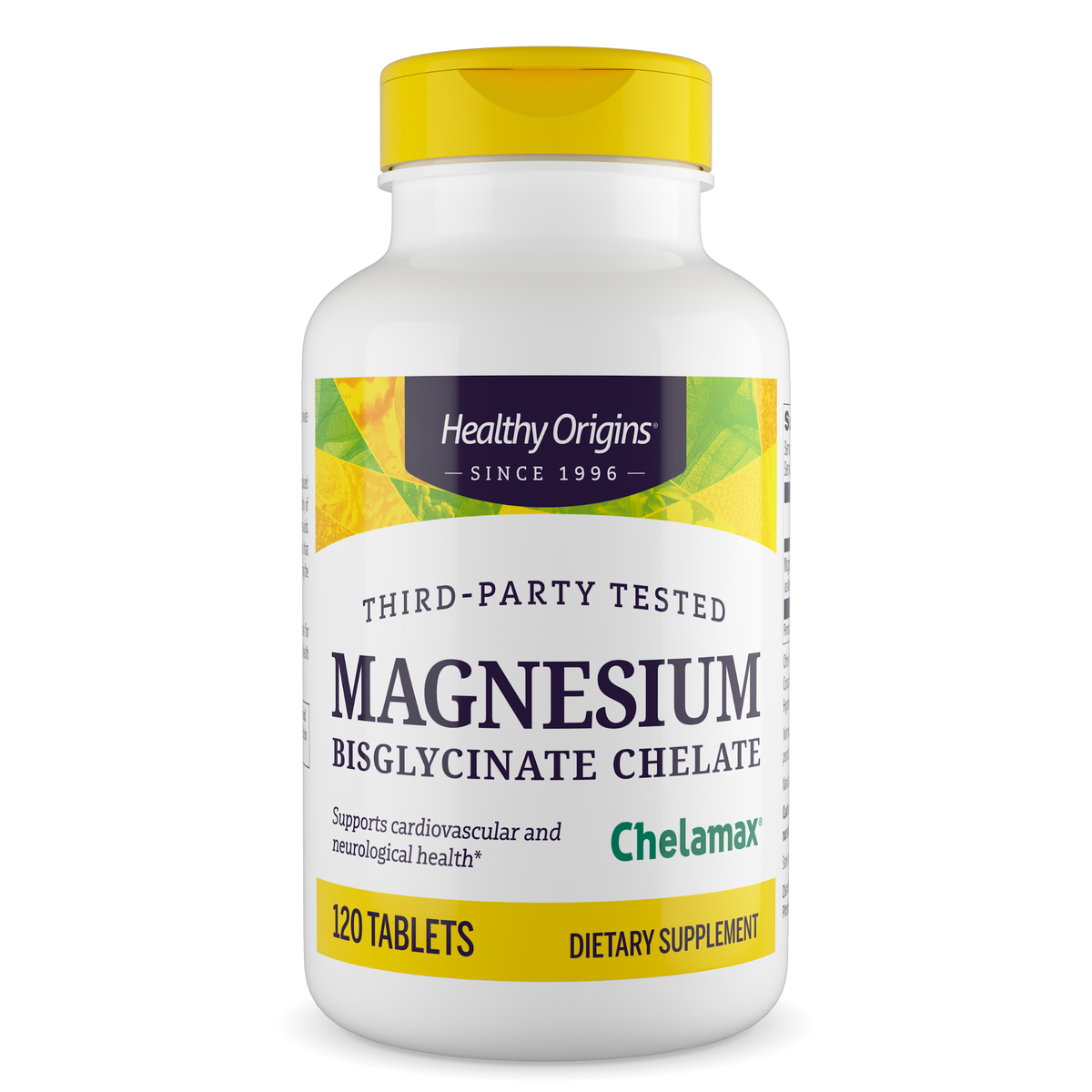 Magnesio Bisglycinate 120 tabs HEALTHY Origins
