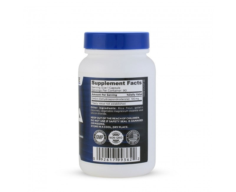 DHEA 100mg — Proline Vitamins, 90 Cápsulas