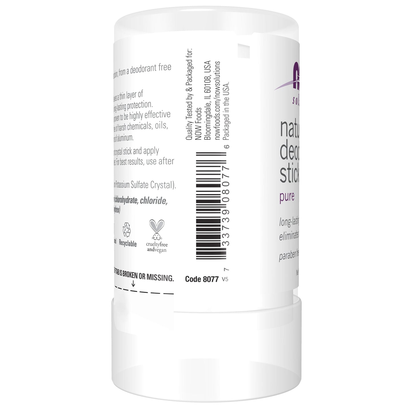 Nature's Desodorante Stick (Pedra), ( 120 g)