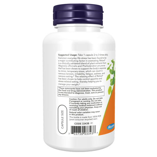 Veg Relora™, 300 mg, 120 Cápsulas Vegetarianas