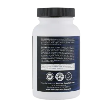 Vitamina K2 MK-7, 100 mcg, 180 Cápsulas - Proline Vitamins
