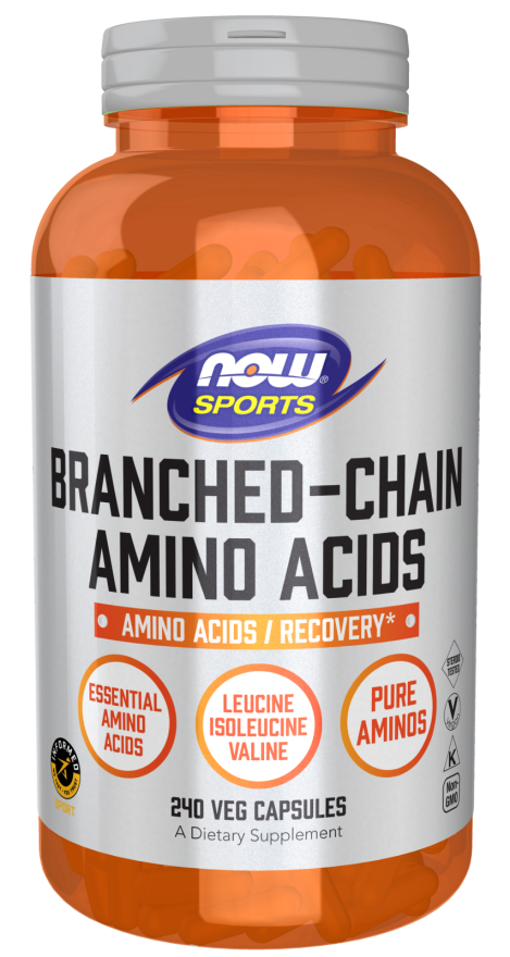 Aminoácidos de Cadeia Ramificada, 240 Cápsulas Vegetarianas
