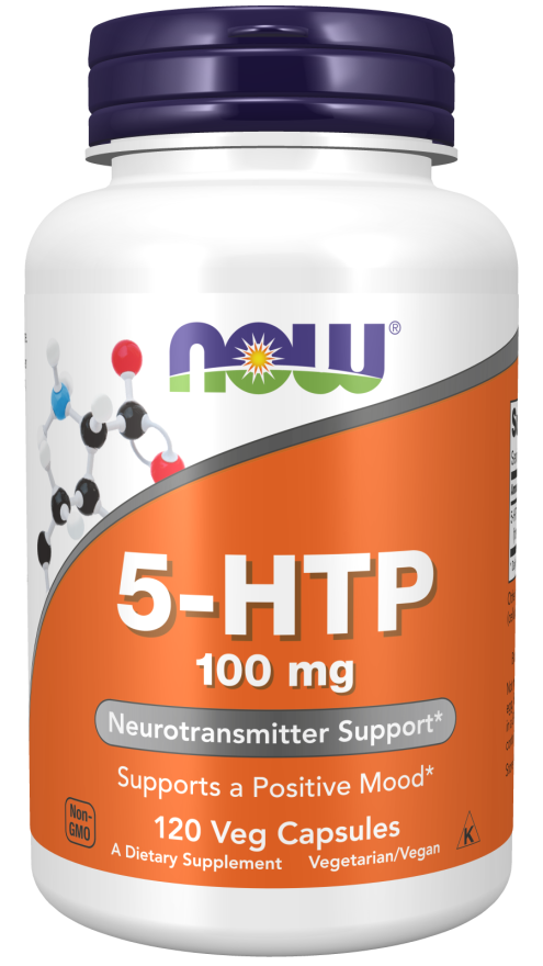 5-HTP, 100 mg, 60 Cápsulas Vegetarianas
