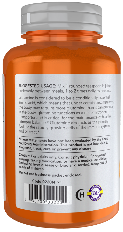 L-Glutamina em Pó, (1 kg)