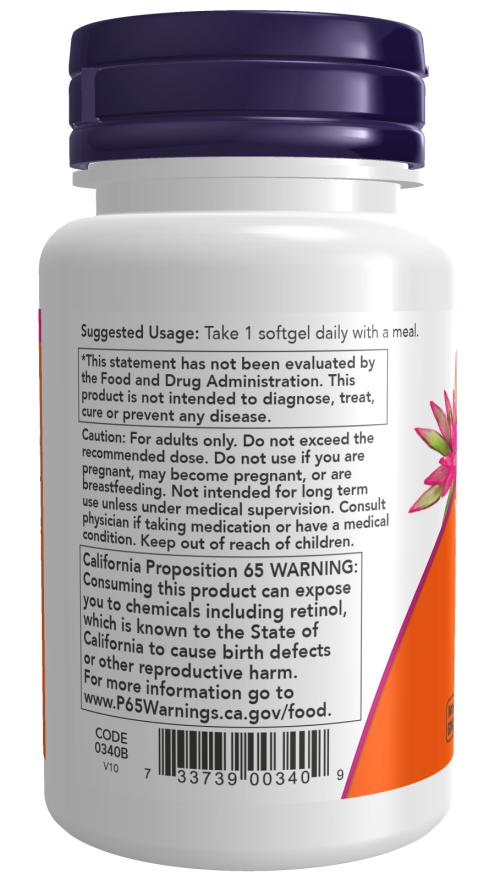 Vitamina A 25.000, 250 Softgels