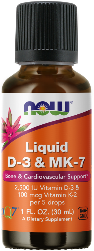 Líquido D-3 e MK-7, (30 mL)