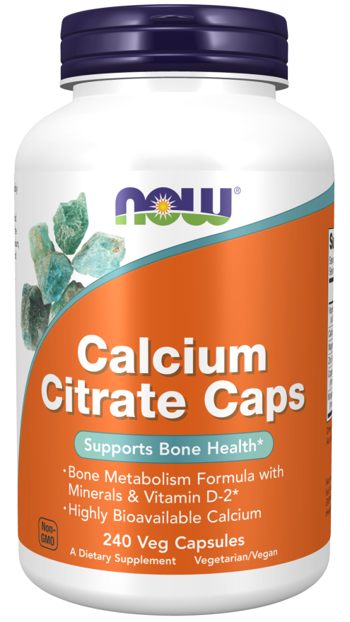 Citrato de Cálcio, 240 Cápsulas Vegetarianas