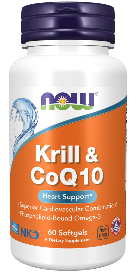 Krill e CoQ10, 60 Softgels