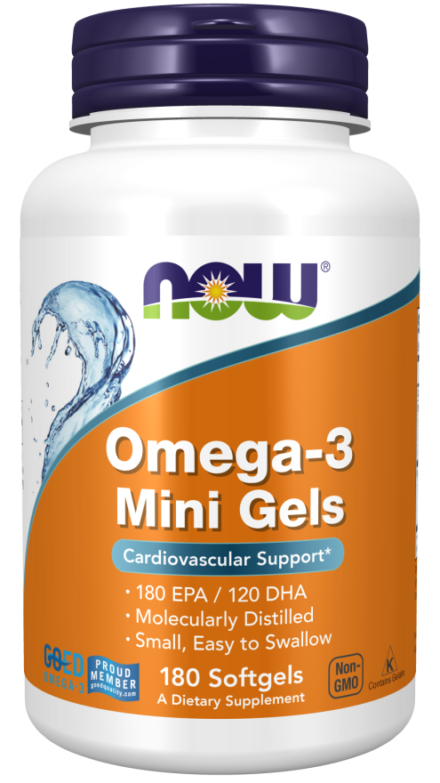 Ômega -3, 180 Mini Softgels