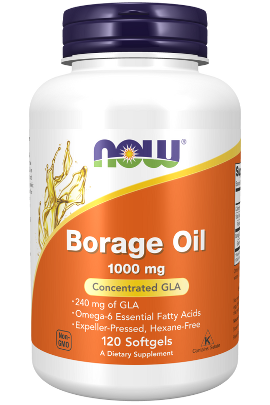 Borage Oil, 1000 mg, 120 Softgels
