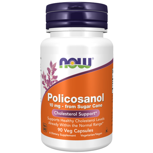Policosanol, 10 mg, 90 Cápsulas Vegetarianas