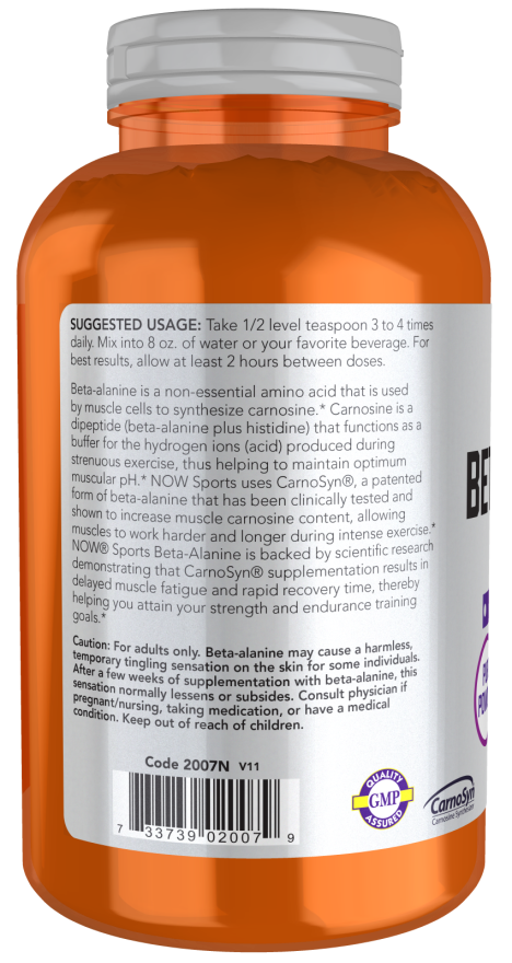 Beta-alanina em Pó, ( 500 g)