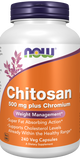 Quitosana, 500 mg, mais Cromo, 240 Cápsulas Vegetarianas