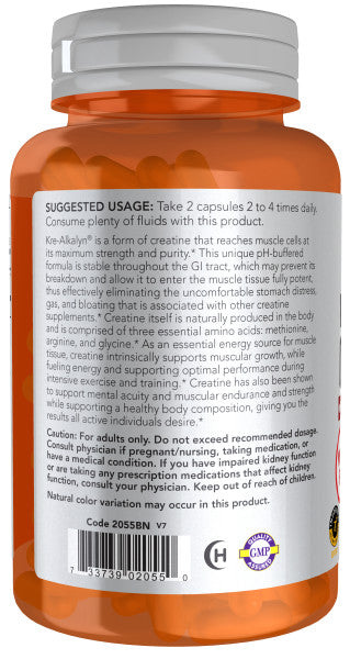 Kre-Alkalyn®, 120 Cápsulas Vegetarianas