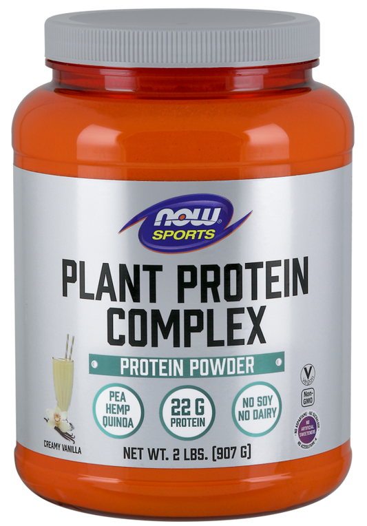 Complexo de Proteína Vegetal, Pó Cremoso de Baunilha, (907 g)