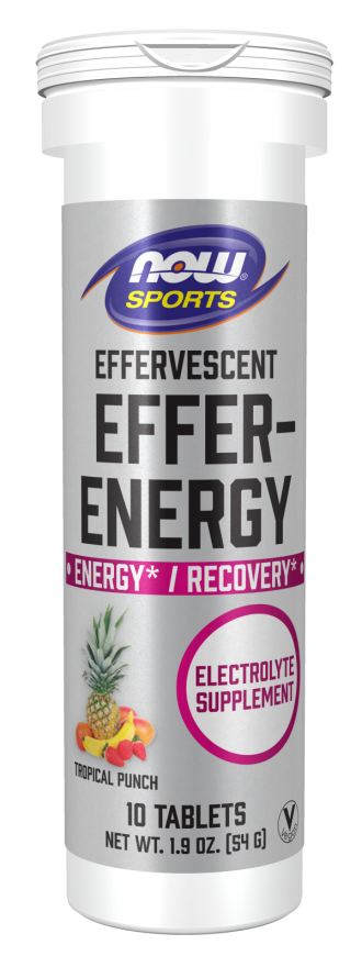 Tablets de Ponche Tropical Efervescente Effer-Energy, 10 Tablets
