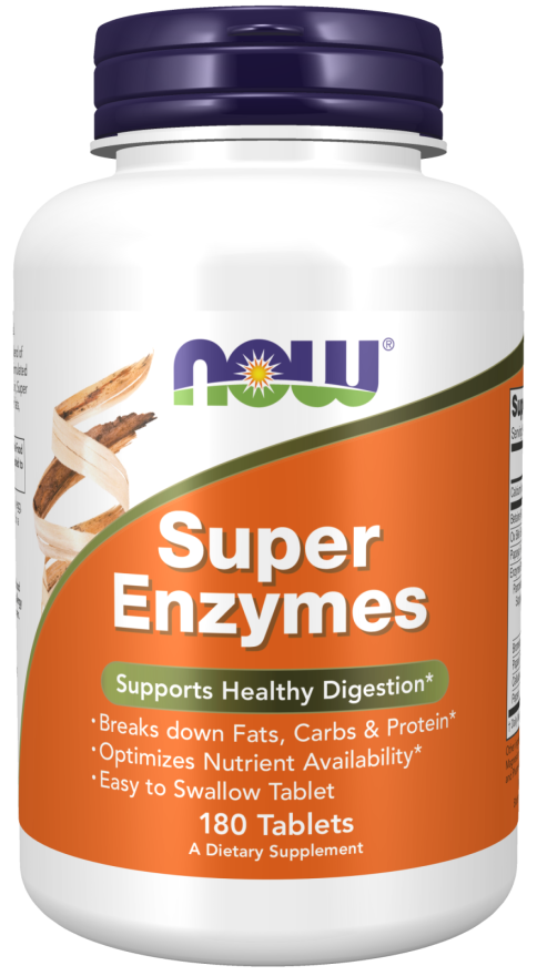 Super Enzimas, 180 Tablets