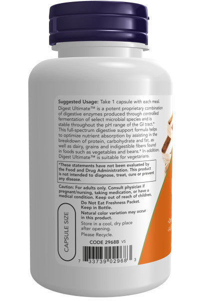 Digest Ultimate™, 120 Cápsulas Vegetarianas