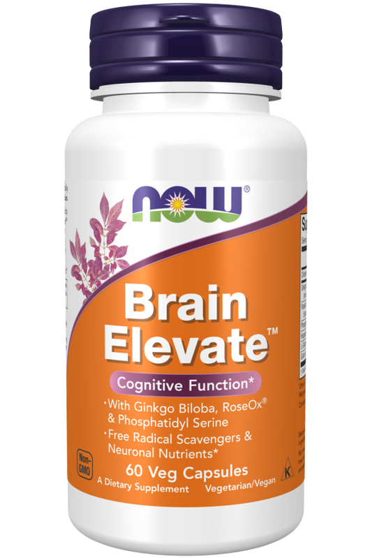 Brain Elevate™, 60 Cápsulas Vegetarianas