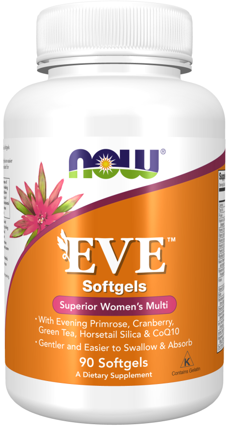 Vitaminas Múltiplas Femininas Eve™, 90 Cápsulas