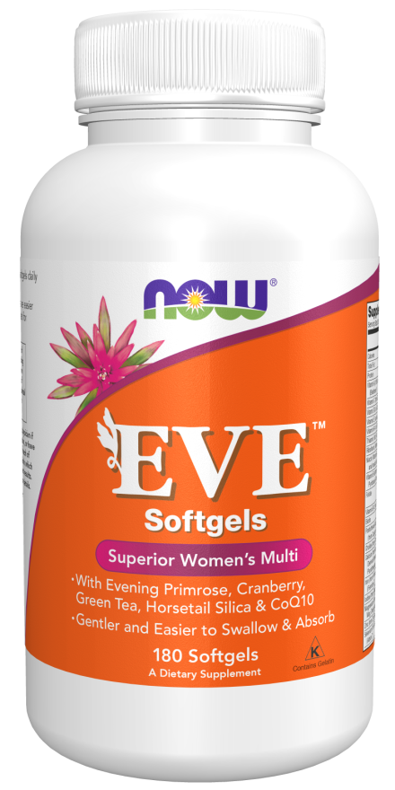 Vitaminas Múltiplas Femininas Eve™, 180 Cápsulas