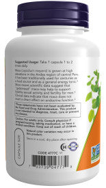 Raw Maca, 750 mg, 90 Cápsulas Vegetarianas