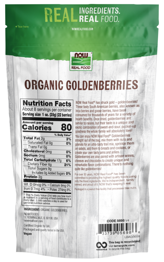 GoldenBerries, Orgânica, (227 g)