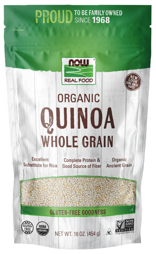 Quinoa Integral, Orgânica, (454 g)