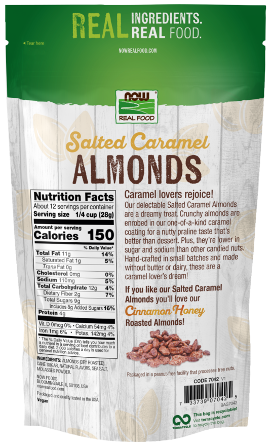 Amêndoas, Caramelo Salgado, ( 340 g)