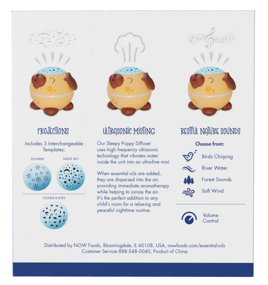 Difusor de óleo Essencial Sleepy Puppy