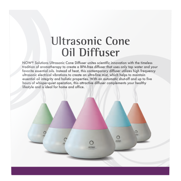Difusor de Óleo Essencial Ultrassônico