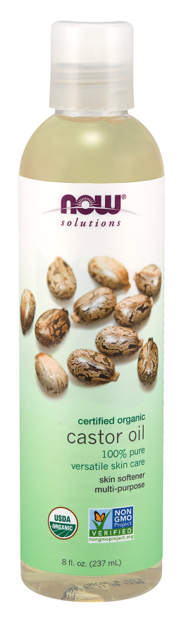Óleo de Rícino, Orgânico, (237 mL)