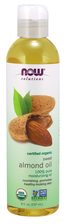 Óleo de Amêndoa Doce, Orgânico ( 337 ml)