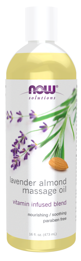 Óleo de Massagem Lavanda Amêndoa, (473 mL)