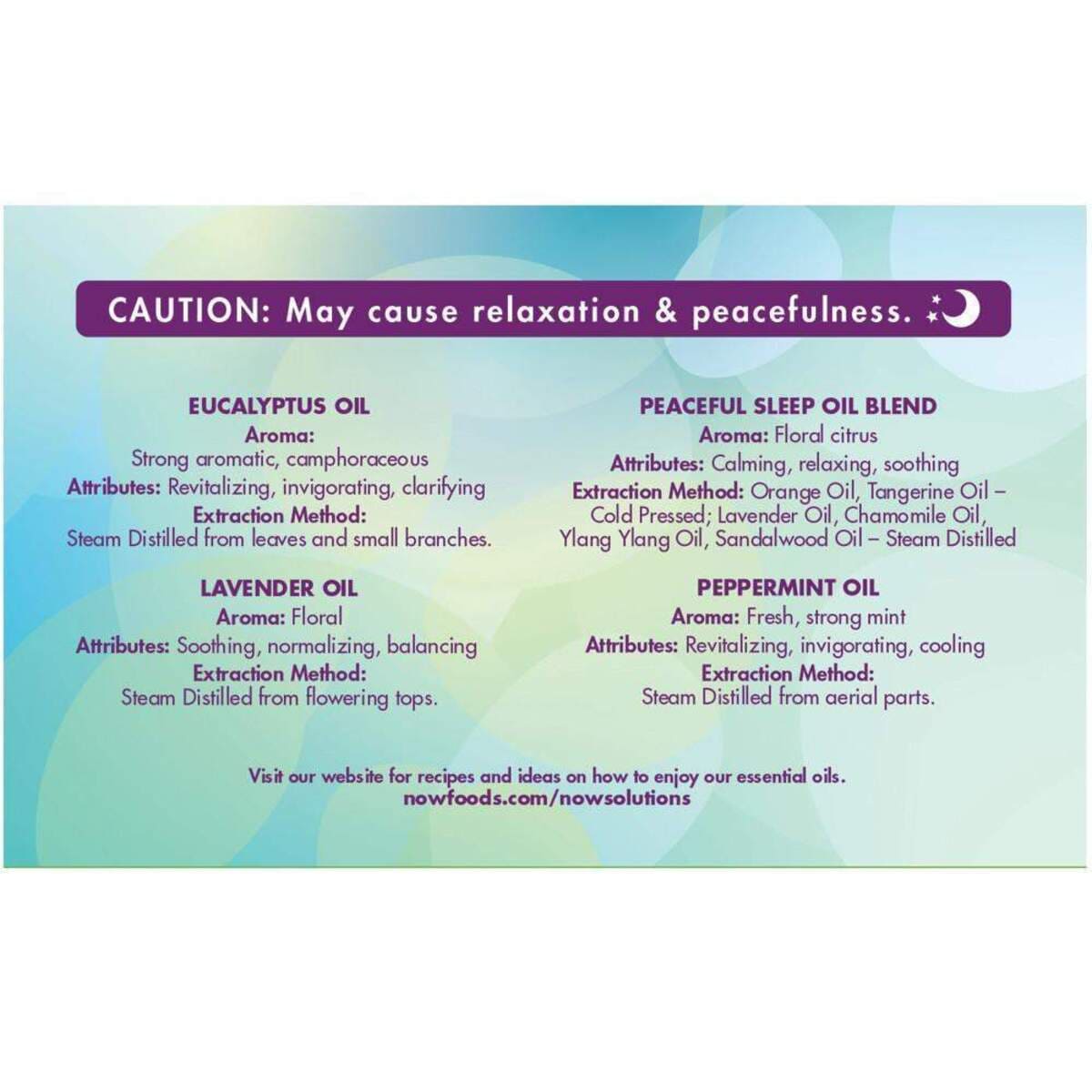 Kit de Óleos Essenciais Let There Be Peace & Quiet-Now Foods-Óleos Perfumados Doces