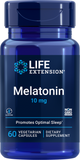 Melatonina, 10 mg, 60 Cápsulas Vegetarianas