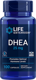 DHEA, 25 mg, 100 Cápsulas - newfoodsbr