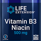 Vitamin B3 Niacin, 500 mg, 100 cápsulas - Life Products Br