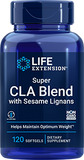 Super CLA Blend with Sesame Lignans, 120 softgels - newfoodsbr