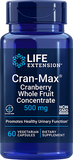 Cran-Max® , 500 mg, 60 cápsulas vegetarianas - newfoodsbr