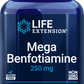 Mega Benfotiamine, 250 mg, 120 cápsulas vegetarianas