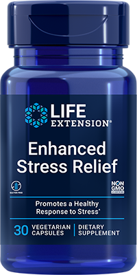 Enhanced Stress Relief, 30 Cápsulas Vegetarianas - newfoodsbr