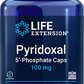 Pyridoxal 5'-Phosphate Caps, 100 mg, 60 Cápsulas Vegetarianas - newfoodsbr